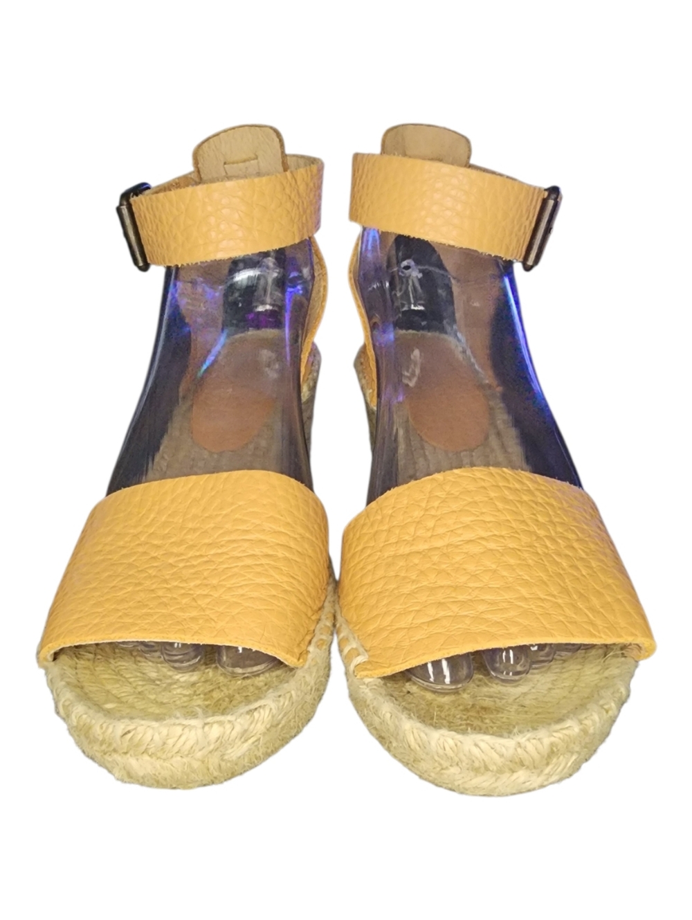 J. Crew Corsica Espadrille Leather Wedge Sandals, Womens 7 - Picture 4 of 12